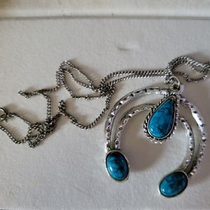 Faux Turquoise necklace
